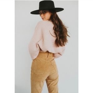 Levi’s Ribcage Bootcut Corduroy jean - Iced Coffee